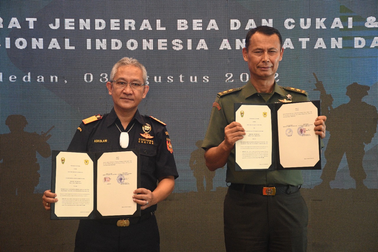 Tni Ad Jalin Kerja Sama Dengan Ditjen Bea Dan Cukai Nusantarapos Co Id