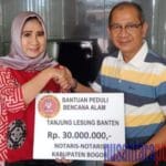 PP INI Menerima Bantuan Dari Pengda Bogor Untuk Korban Tsunami Banten