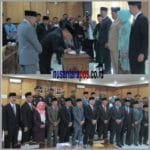 DPRD OKU Lantik Empat Anggota PAW