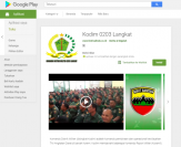 Kodim 0203 Langkat kini memiliki Company Profile Website Satuan