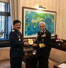 Panglima TNI Menerima Jajar Kerhormatan dari The Indian Armed Force