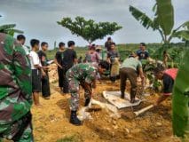 Pembangunan Jalan Sepanjang 1300 Meter Menjadi Prioritas Dalam Program TMMD 104 Kodim 0811 Tuban