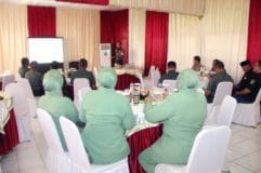 Dansatgas Tinjau Posko TMMD Reguler Ke-104 Kodim 0507/Bekasi