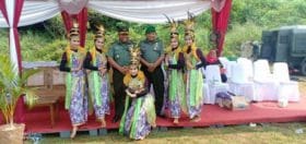 Tari Mojang Awali Upacara Pembukaan TMMD ke-104 Kodim 0507/Bks