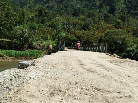 Jembatan Ngangamoti Siap Difungsikan