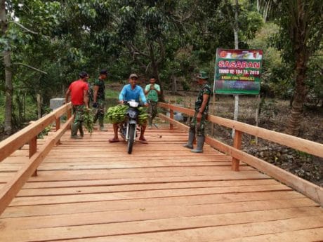 Meski Sibuk, Dandim 1306/Dgl Laksanakan Komsos