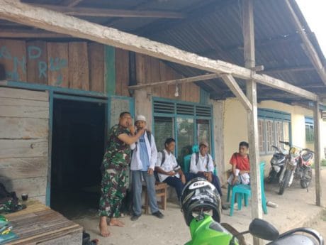 Kopral Agus Bertekad Sukseskan Publikasi TMMD ke-104 Donggal