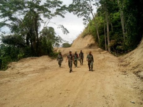 Dansatgas  Kodim 1306/Donggala Datang Tinjau Lokasi TMMD 104