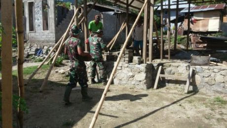 Asman Terharu Mendapat Berkah TMMD 104