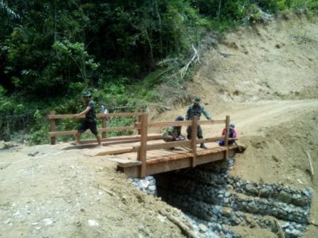 Kondisi Jembatan 2 Halubabanga Sudah Sip, Tinggal Finishing