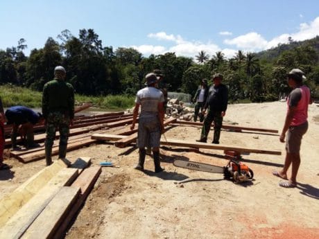 Tak Kenal Lelah, Satgas TMMD Terus Bekerja Demi Memakmurkan Sigi