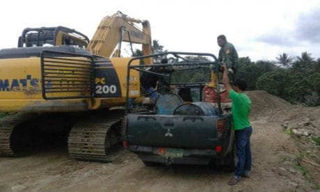 Tiap Hari Alat Berat Harus Diisi BBM, Ini yang Dilakukan oleh Satgas