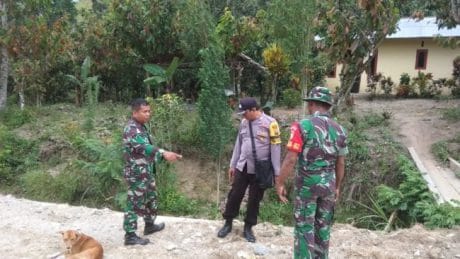 PROGRAM TMMD MELIBATKAN TNI POLRI.