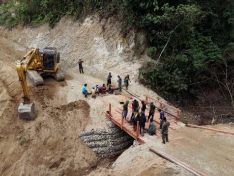 Jembatan 04 Mulai Dilanjutkan Kembali Pembangunan