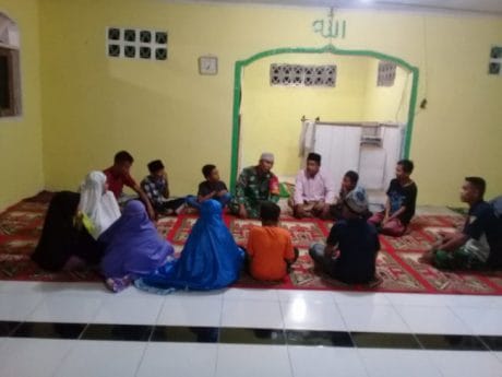 Bukan Materi, Namun Doa Jadi Suntikan Semangat Satgas TMMD 104