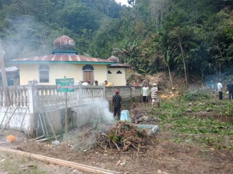 Dua Masjid sasaran TMMD Sigi terima bantuan Rp100 juta.