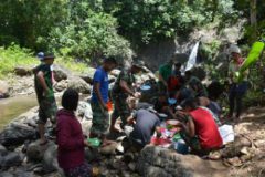 Bukakan Akses Jalan, Satgas TMMD Tuai Pujian Masyarakat Desa Rusoh