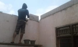 Satgas TMMD Mulai Tinggikan Rumah Kadir