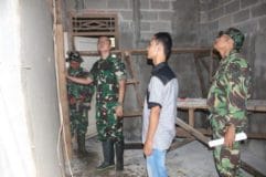 Dansatgas TMMD Tinjau Renovasi Rutilahu Di Kampung Cakung