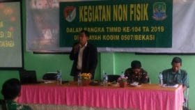 Giat Non Fisik Penyuluhan di TMMD Bekasi