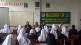 Puluhan Siswa SMK YPP Bekasi Ikuti Penyuluhan Satgas TMMD
