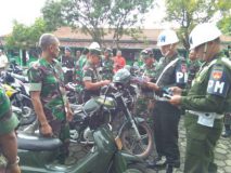 Polisi Militer Periksa Kendaraan Personil Kodim 0736/Batang