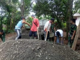 Satgas TMMD Spartan Gempur Jalan Terusan Bagol, Warga Kampung Cakung Tercengang