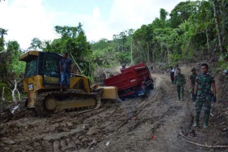 Satgas TMMD Penuh Dengan Mental Juang