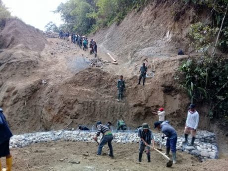 Pastikan Ekonomi Akan Meningkat Satgas TMMD Optimis Garap Sasaran