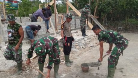 Berbagai Komponen Bekerja Keras Demi Kesuksesan TMMD 104