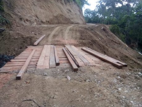 Pembangunan Jembatan II Hampir Selesai, Terkendala Paku Habis