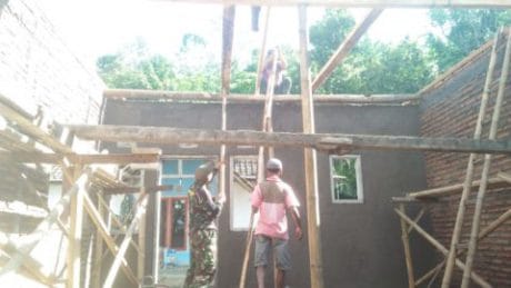 TMMD KODIM 0824 JEMBER TERUS BANGUN RTLH