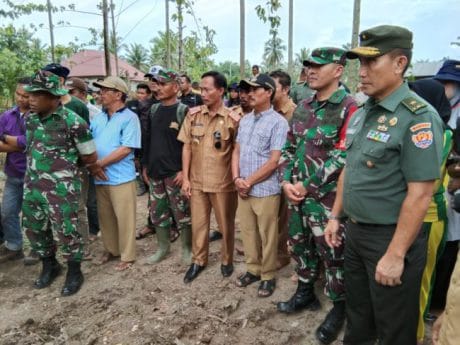Kunjungan Wasev dalam rangka TMMD Ke 104 Kodim 1417 Kendari
