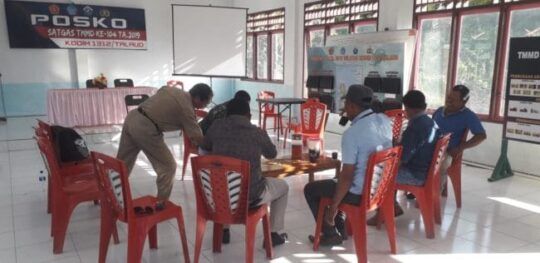 Ratas Kasdim 1312/Talaud Dengan Kades