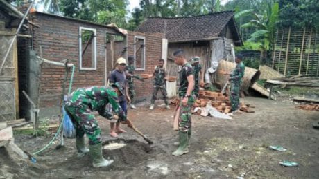 Kata P Hamid : Berkah Dari Allah SWT Untuk Keluarganya Melalui TMMD Ke 104 Kodim 0824/ Jember