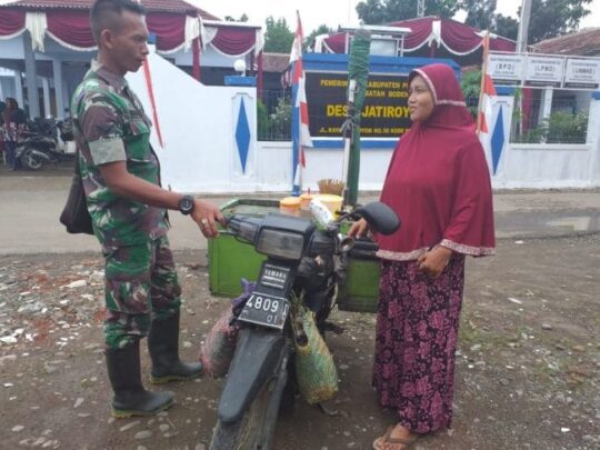 TMMD Jatiroyom Pemalang Gerakan Ekonomi Kerakyatan