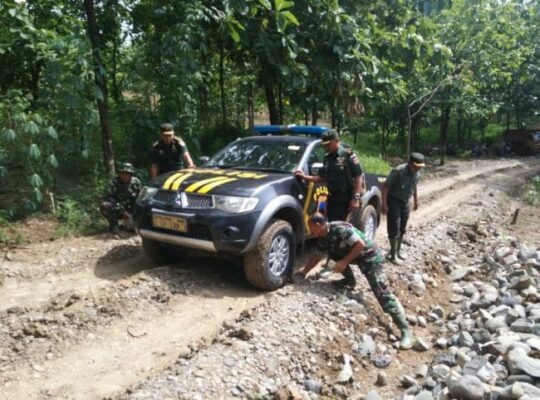 Dukungan Polres Pemalang di Segala Bidang Pada TMMD Jatiroyom
