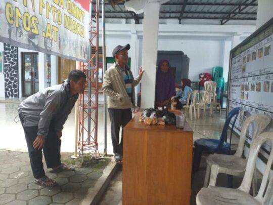 Up Date Data Terkait TMMD Pemalang Terpajang di Poskotis