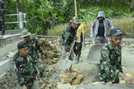 TMMD KE-104 PEMBANGUNAN JEMBATAN