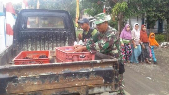 Asep Bangga Sebagai Pengantar Logistik TMMD Pemalang