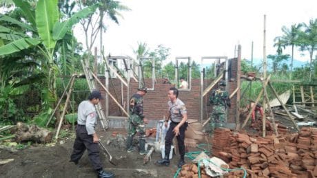 TMMD 104 Jember, Wahana Perkokoh Sinergitas TNI-Polri