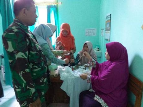 Deteksi Dini Kanker Serviks, Tes IVA Dimaksimalkan di TMMD Pemalang