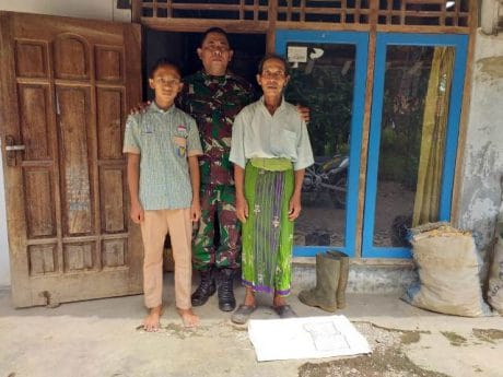 Semangat Belajar, Gubuk Ageng Jatiroyom Akan Dipugar Satgas TMMD Pemalang