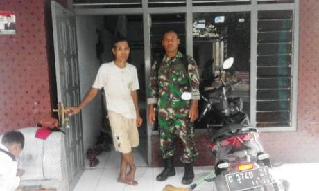 Dipastikan Tak Ada Rumah Janda Kembang Ditempati Satgas TMMD Pemalang