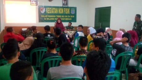 Lokasi yang menjadi sasaran yaitu Kelurahan Jati asih