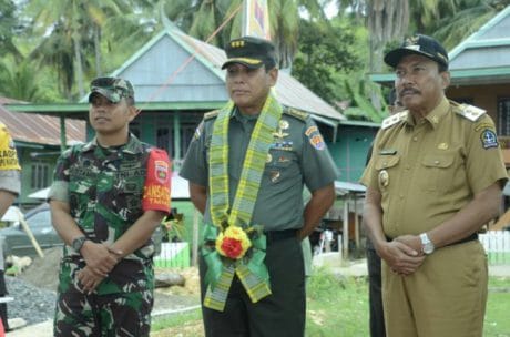 Kunjungan Ketua tim Wasev Sterad Kolonel Inf Josias Mamuko S. I. P