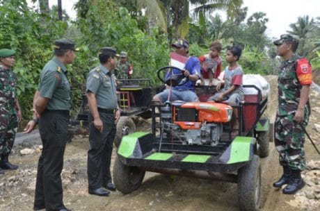 TIM WASEV STERAD PANTAU KENDARAAN HANTU LUMPUR TMMD 104 KODIM 1407/BONE