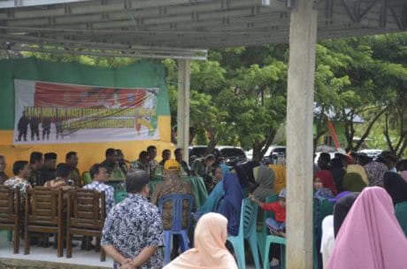 Tim pengawas dan Evaluasi Sterad Kunjungi Lokasi TMMD Kab.Bone