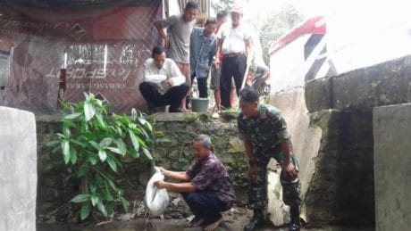 Kaliwadas Pemalang Sungaiku Sungaimu Sungai Kita, Puluhan Ribu Nila-Nilem Ditebar