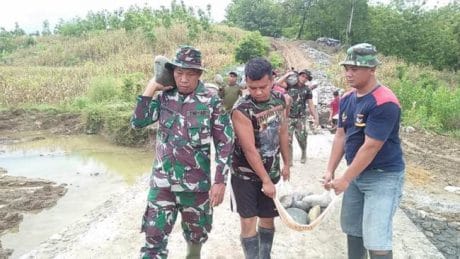 Kasdim Pemalang Angkat Semangat Masyarakat dan TNI